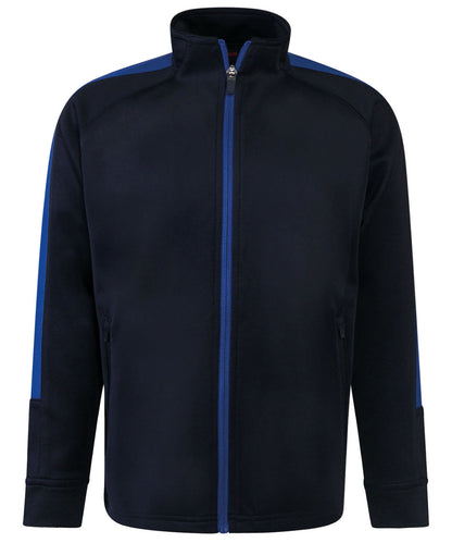 Kids Custom Printed Performance Contrast Tracksuit Top
