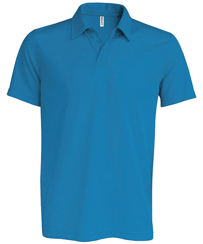 Men's Custom Printed or Embroidered Performance Polyester Polo Shirt