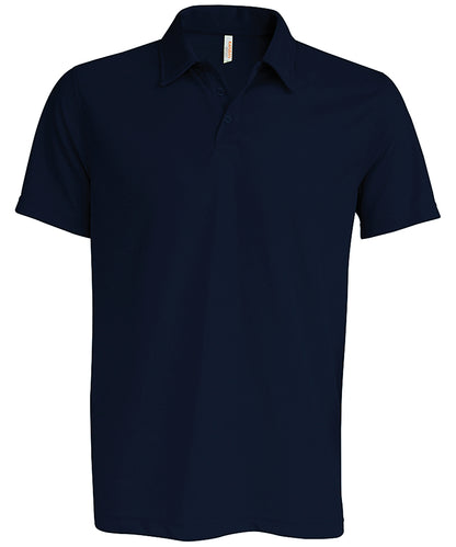 Men's Custom Printed or Embroidered Performance Polyester Polo Shirt