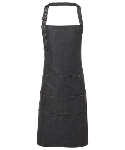 Men's Custom Printed Chef Contrast Workwear Apron
