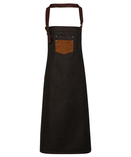 Men's Custom Printed Contrast Workwear Apron