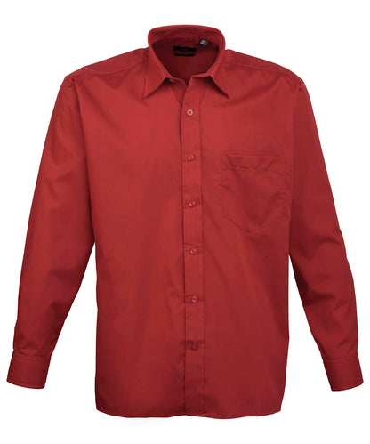 Men's Custom Printed or Embroidered Long Sleeve Classic Fit Workwear Shirt