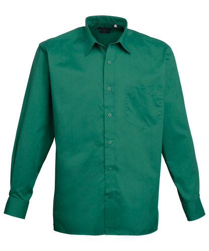Men's Custom Printed or Embroidered Long Sleeve Classic Fit Workwear Shirt