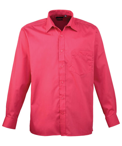 Men's Custom Printed or Embroidered Long Sleeve Classic Fit Workwear Shirt