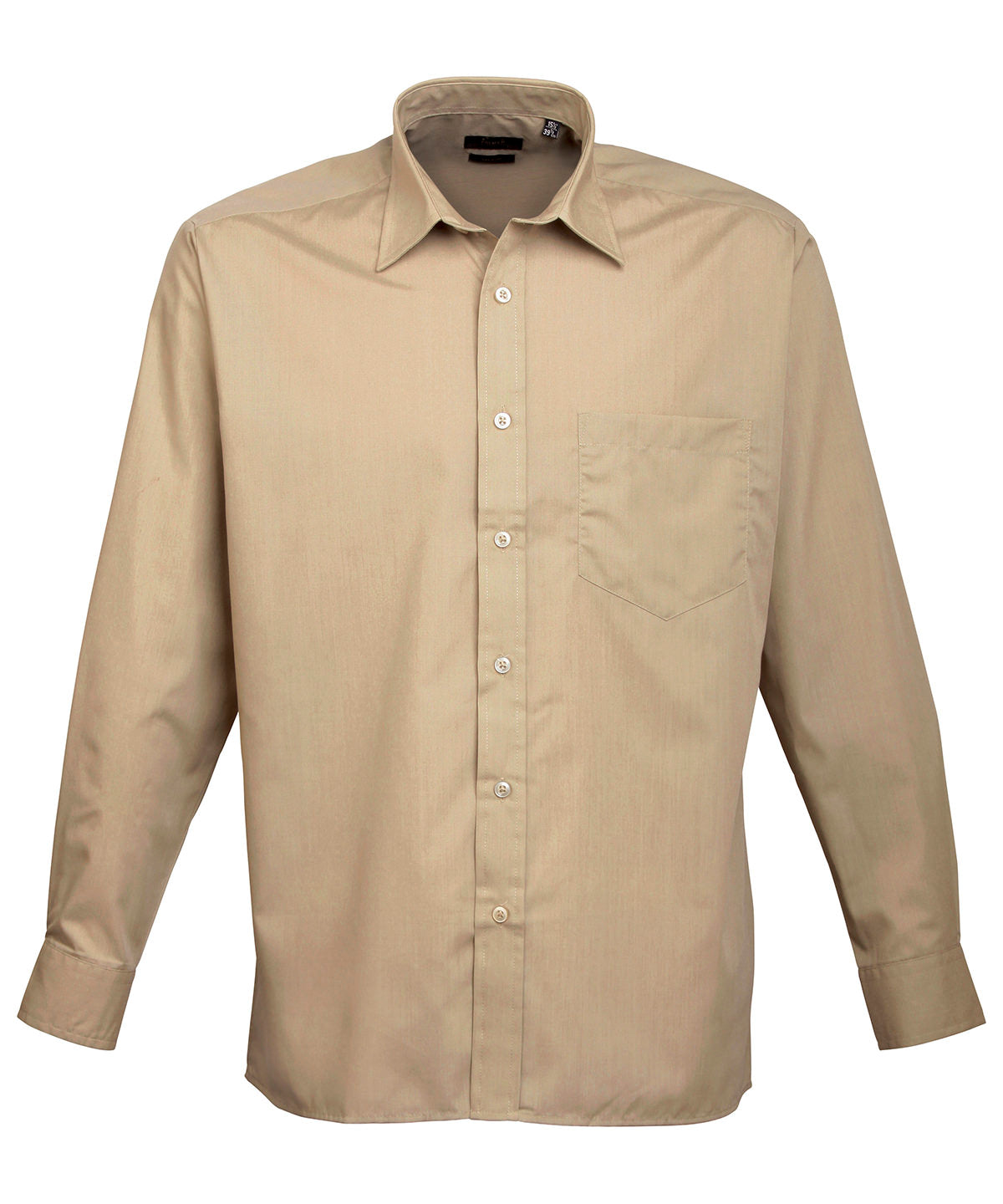 Men's Custom Printed or Embroidered Long Sleeve Classic Fit Workwear Shirt