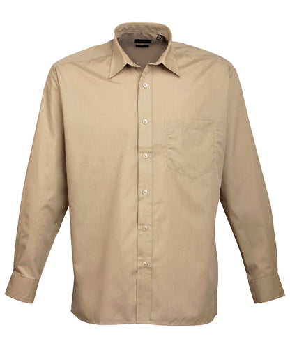 Men's Custom Printed or Embroidered Long Sleeve Classic Fit Workwear Shirt
