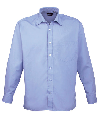Men's Custom Printed or Embroidered Long Sleeve Classic Fit Workwear Shirt