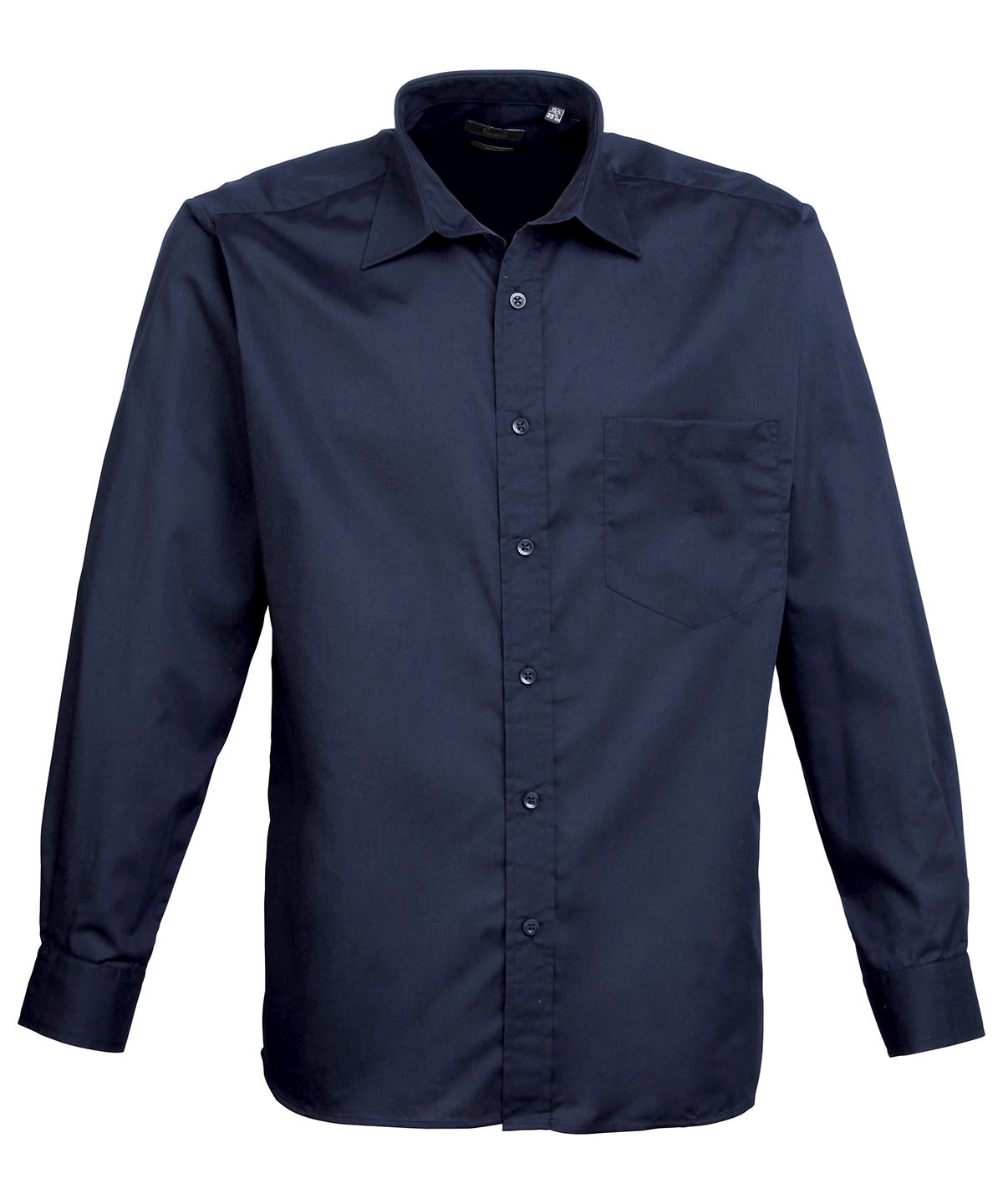 Men's Custom Printed or Embroidered Long Sleeve Classic Fit Workwear Shirt