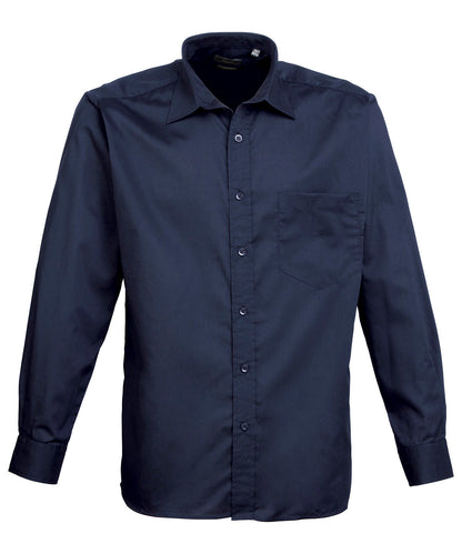 Men's Custom Printed or Embroidered Long Sleeve Classic Fit Workwear Shirt