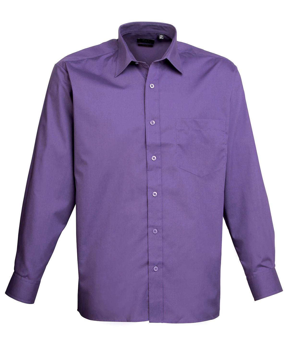 Men's Custom Printed or Embroidered Long Sleeve Classic Fit Workwear Shirt