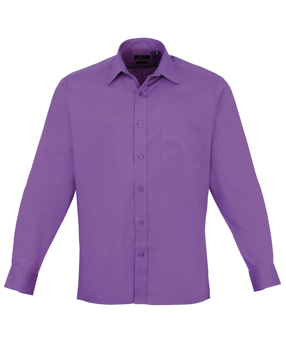 Men's Custom Printed or Embroidered Long Sleeve Classic Fit Workwear Shirt