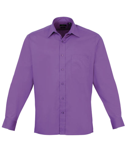 Men's Custom Printed or Embroidered Long Sleeve Classic Fit Workwear Shirt