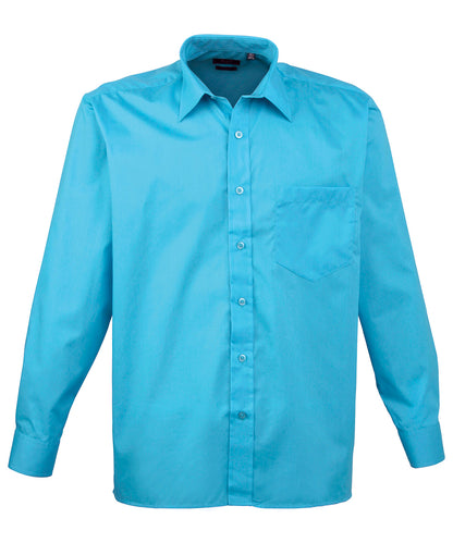 Men's Custom Printed or Embroidered Long Sleeve Classic Fit Workwear Shirt