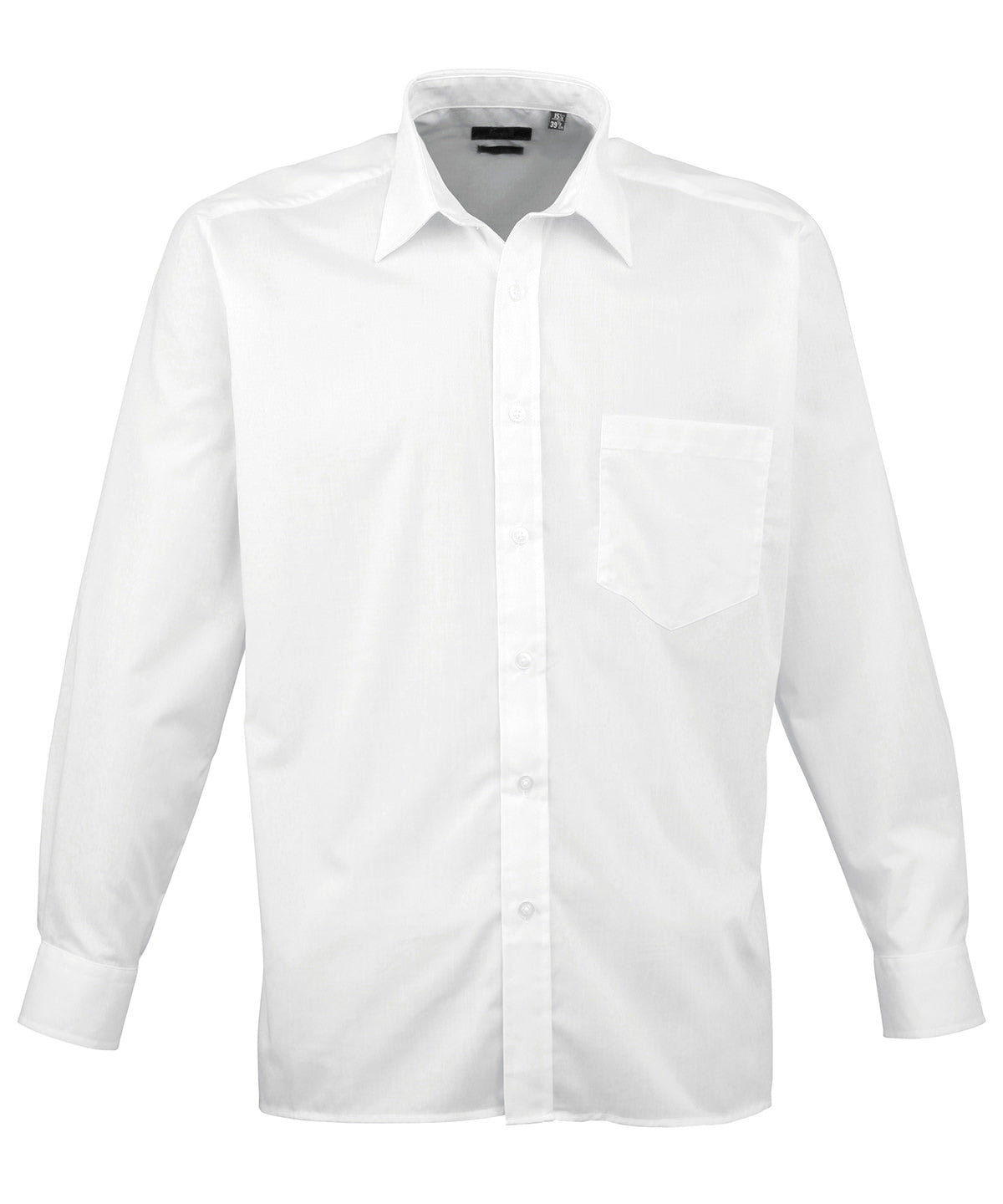 Men's Custom Printed or Embroidered Long Sleeve Classic Fit Workwear Shirt