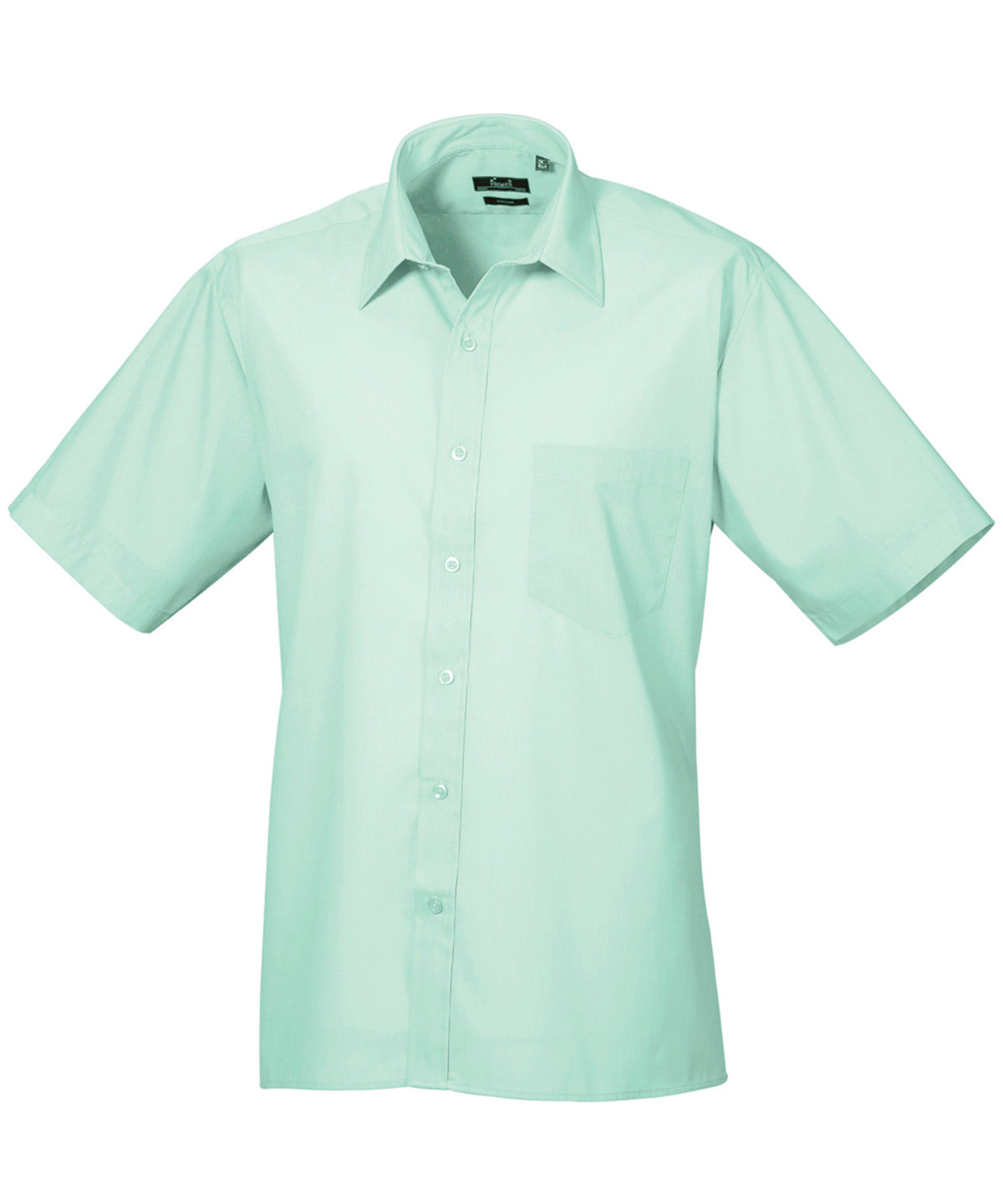 Men's Custom Printed or Embroidered Short Sleeve Classic Fit Workwear Shirt