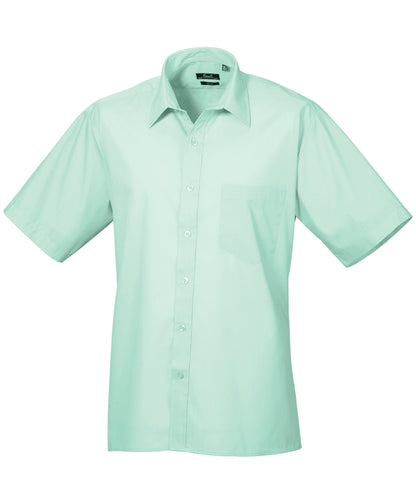Men's Custom Printed or Embroidered Short Sleeve Classic Fit Workwear Shirt