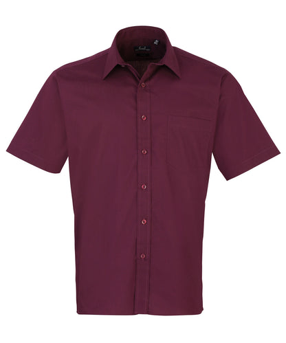 Men's Custom Printed or Embroidered Short Sleeve Classic Fit Workwear Shirt