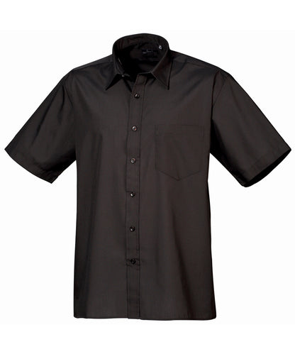 Men's Custom Printed or Embroidered Short Sleeve Classic Fit Workwear Shirt