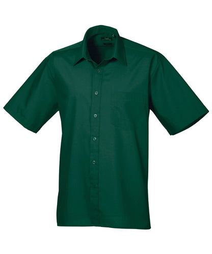 Men's Custom Printed or Embroidered Short Sleeve Classic Fit Workwear Shirt
