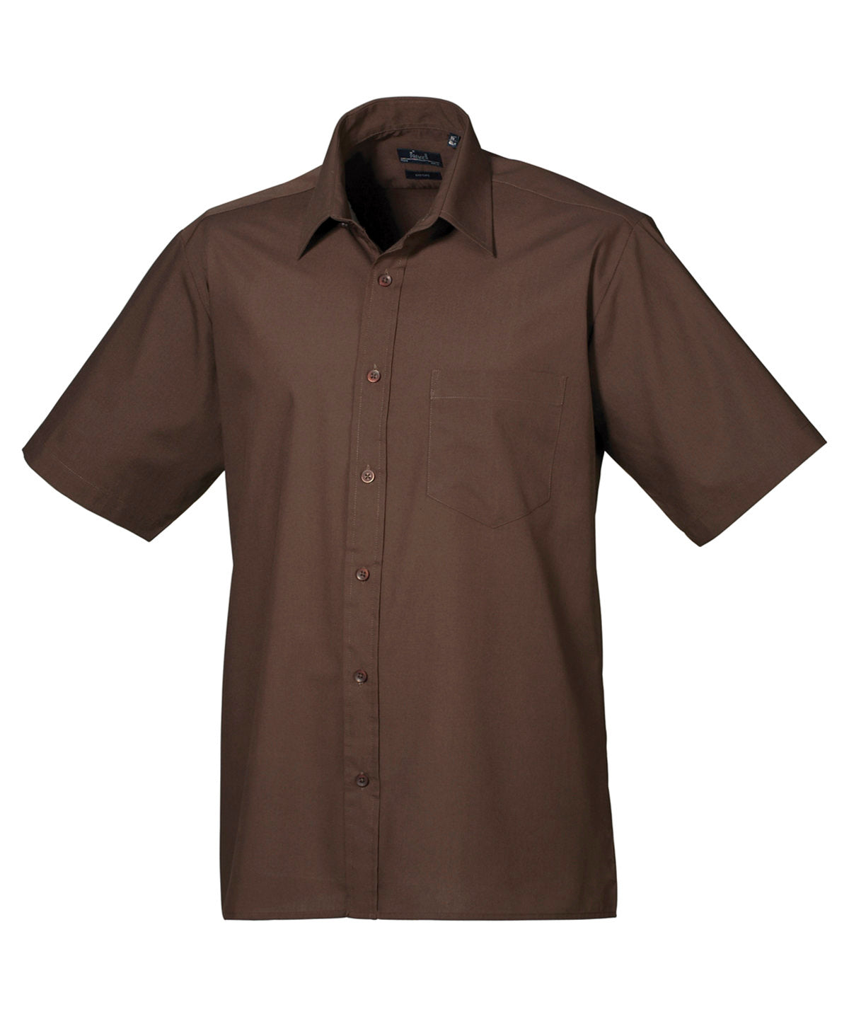 Men's Custom Printed or Embroidered Short Sleeve Classic Fit Workwear Shirt