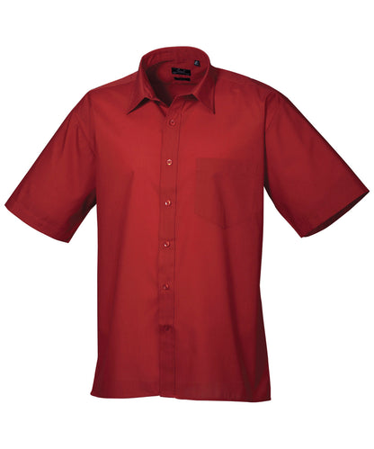 Men's Custom Printed or Embroidered Short Sleeve Classic Fit Workwear Shirt