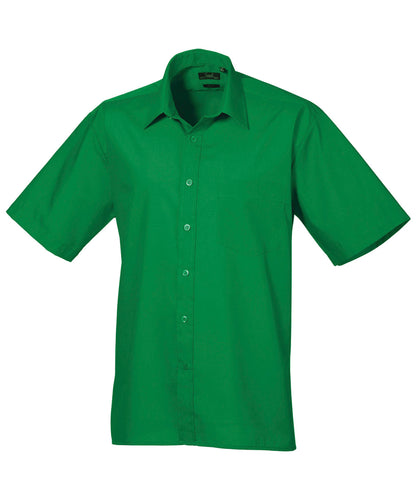 Men's Custom Printed or Embroidered Short Sleeve Classic Fit Workwear Shirt