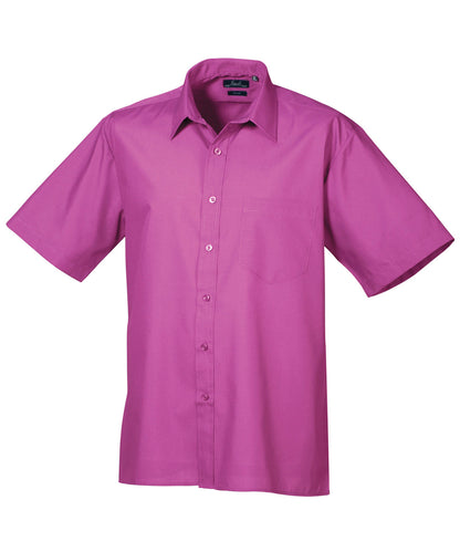Men's Custom Printed or Embroidered Short Sleeve Classic Fit Workwear Shirt
