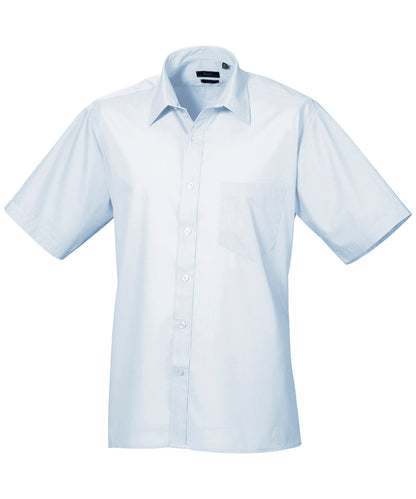 Men's Custom Printed or Embroidered Short Sleeve Classic Fit Workwear Shirt