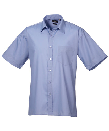 Men's Custom Printed or Embroidered Short Sleeve Classic Fit Workwear Shirt