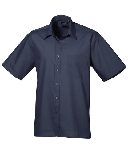 Men's Custom Printed or Embroidered Short Sleeve Classic Fit Workwear Shirt