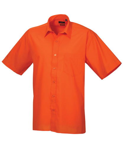 Men's Custom Printed or Embroidered Short Sleeve Classic Fit Workwear Shirt
