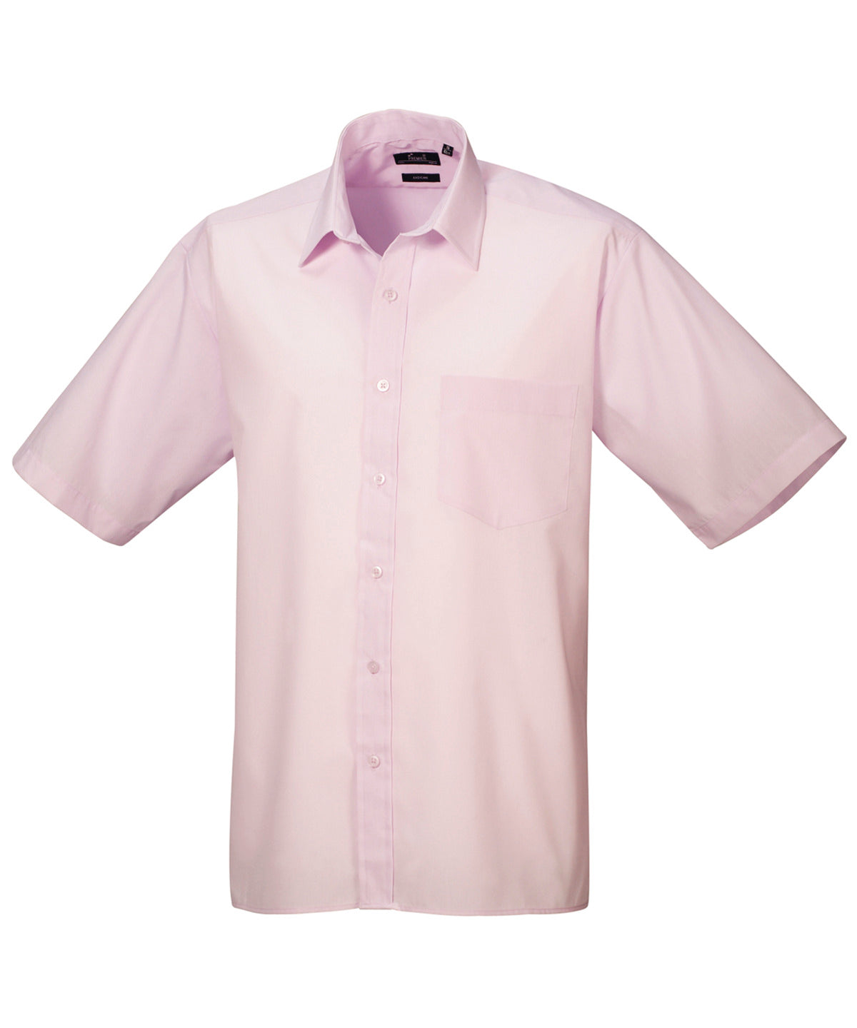 Men's Custom Printed or Embroidered Short Sleeve Classic Fit Workwear Shirt