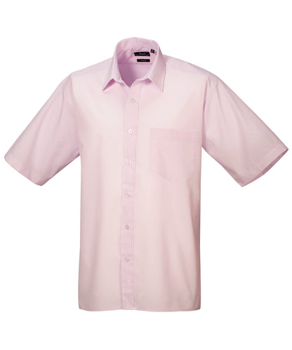 Men's Custom Printed or Embroidered Short Sleeve Classic Fit Workwear Shirt