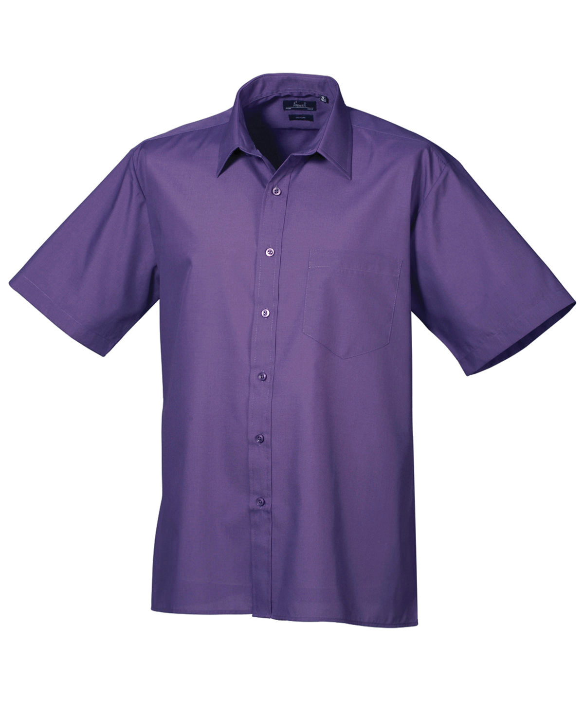 Men's Custom Printed or Embroidered Short Sleeve Classic Fit Workwear Shirt