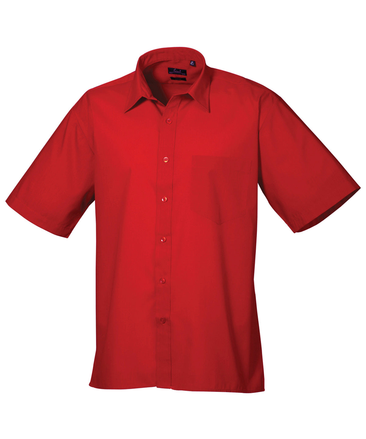 Men's Custom Printed or Embroidered Short Sleeve Classic Fit Workwear Shirt