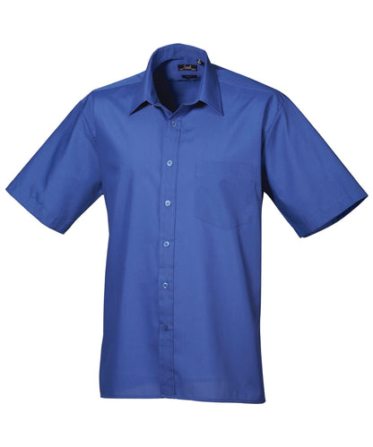Men's Custom Printed or Embroidered Short Sleeve Classic Fit Workwear Shirt