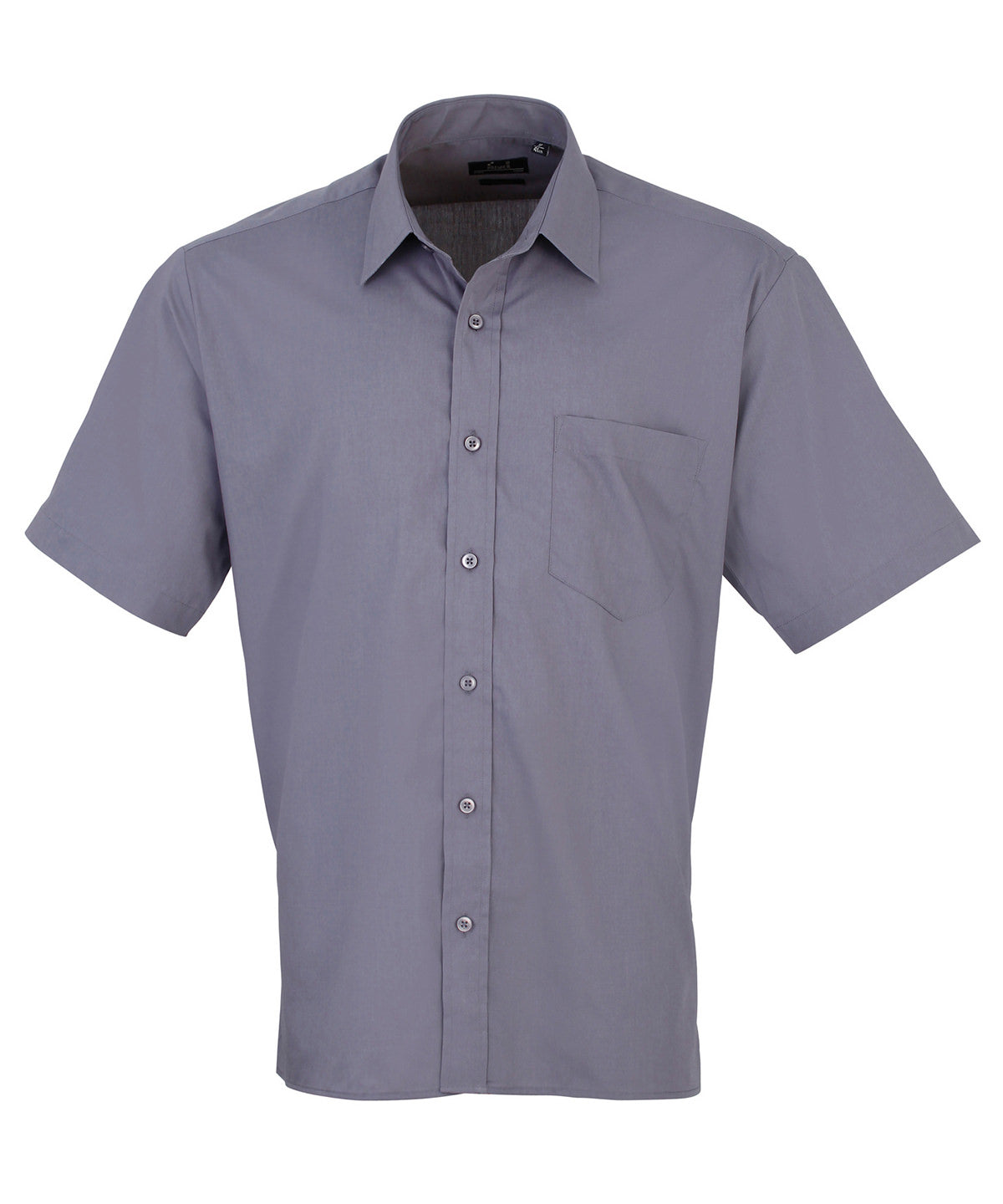 Men's Custom Printed or Embroidered Short Sleeve Classic Fit Workwear Shirt