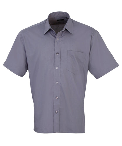 Men's Custom Printed or Embroidered Short Sleeve Classic Fit Workwear Shirt