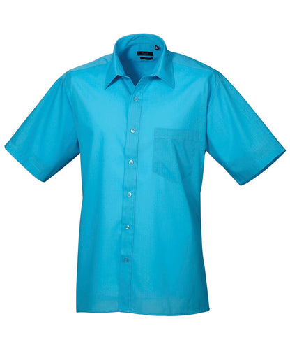 Men's Custom Printed or Embroidered Short Sleeve Classic Fit Workwear Shirt