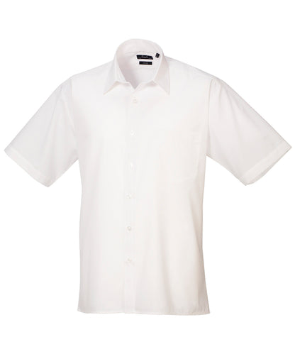 Men's Custom Printed or Embroidered Short Sleeve Classic Fit Workwear Shirt
