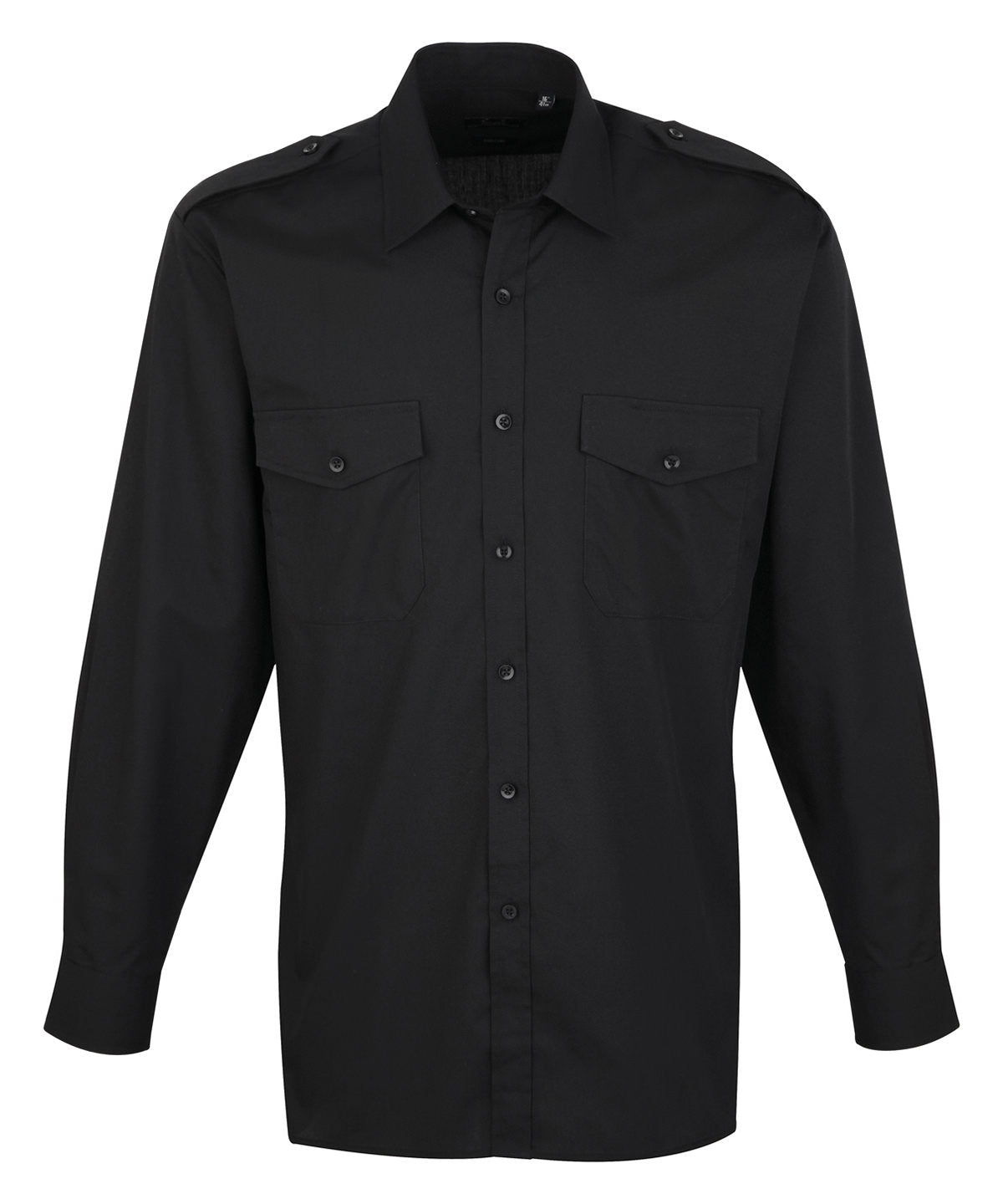 Men's Custom Printed or Embroidered Long Sleeve Workwear Shirt