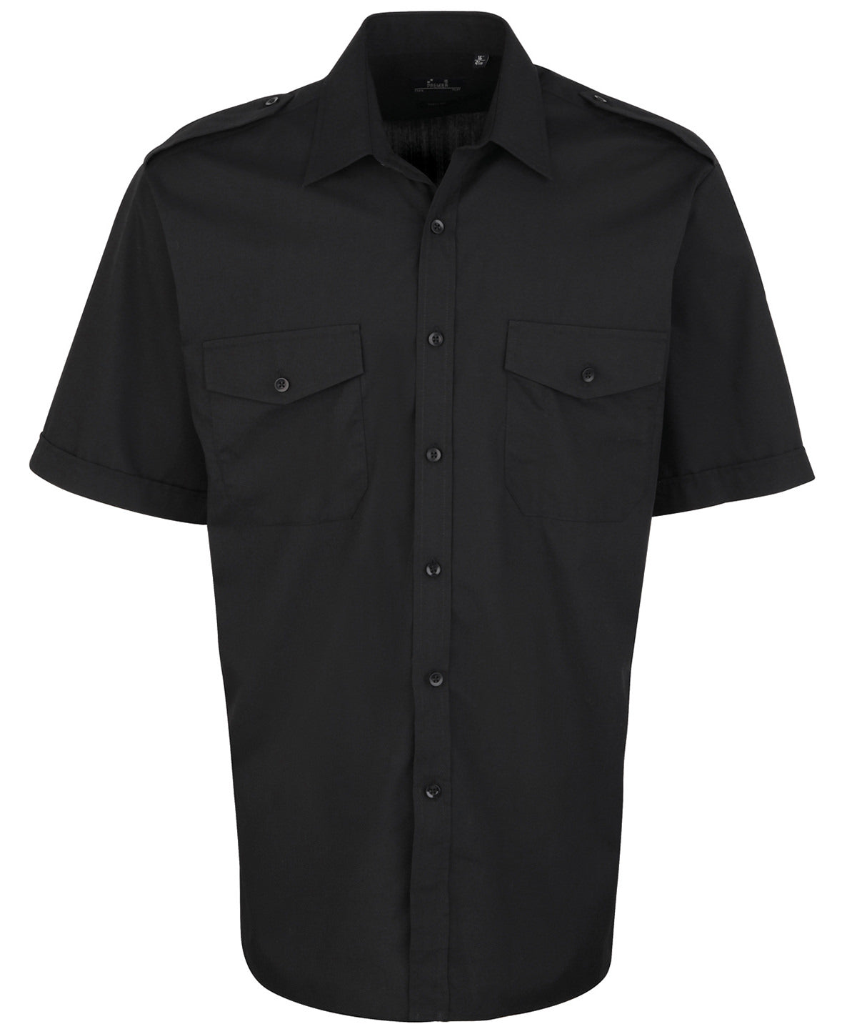 Men's Custom Printed or Embroidered Short Sleeve Workwear Shirt