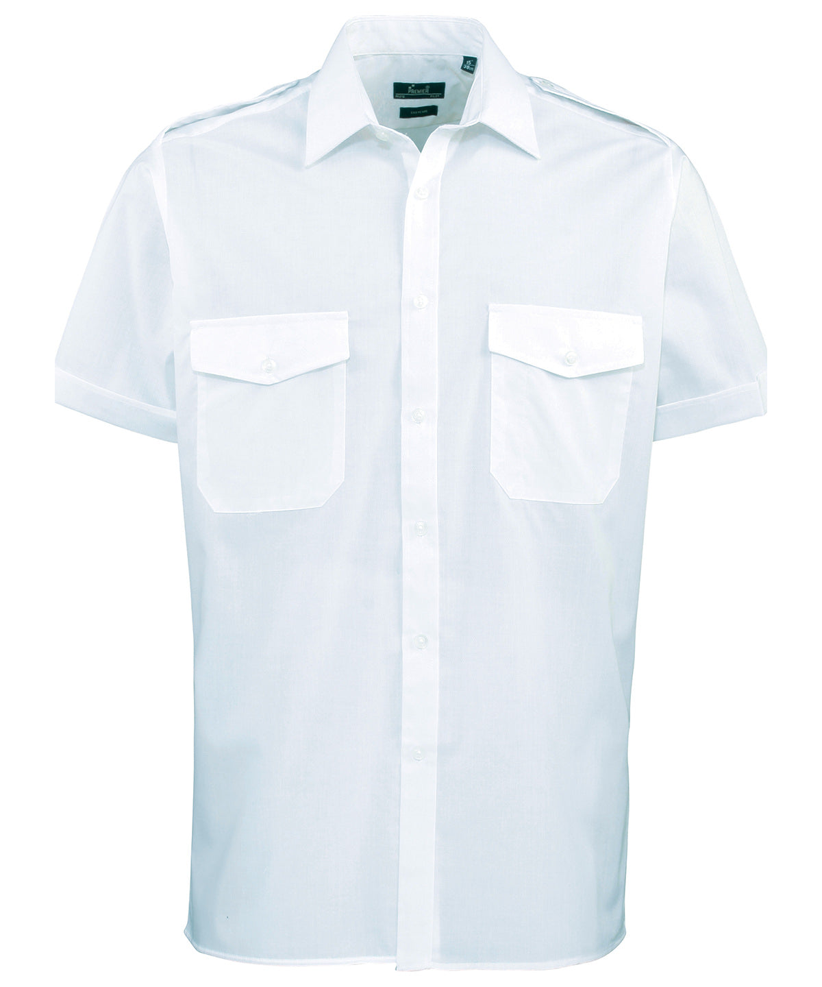 Men's Custom Printed or Embroidered Short Sleeve Workwear Shirt