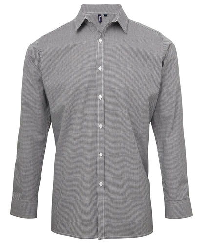 Men's Custom Printed or Embroidered Long Sleeve Cotton Workwear Shirt
