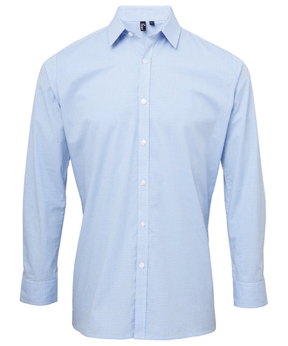 Men's Custom Printed or Embroidered Long Sleeve Cotton Workwear Shirt
