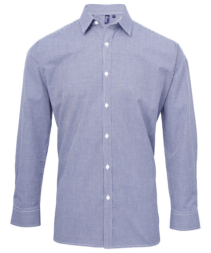 Men's Custom Printed or Embroidered Long Sleeve Cotton Workwear Shirt