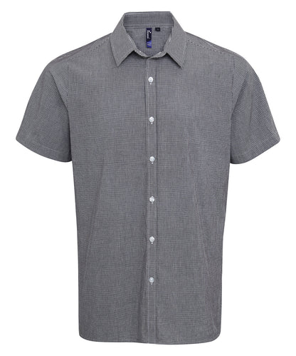 Unisex Custom Printed or Embroidered Short Sleeve Cotton Workwear Shirt