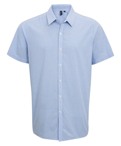 Unisex Custom Printed or Embroidered Short Sleeve Cotton Workwear Shirt