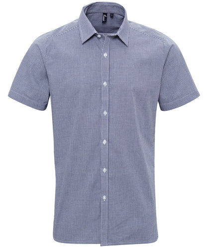Unisex Custom Printed or Embroidered Short Sleeve Cotton Workwear Shirt