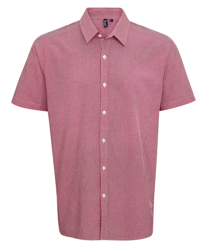 Unisex Custom Printed or Embroidered Short Sleeve Cotton Workwear Shirt